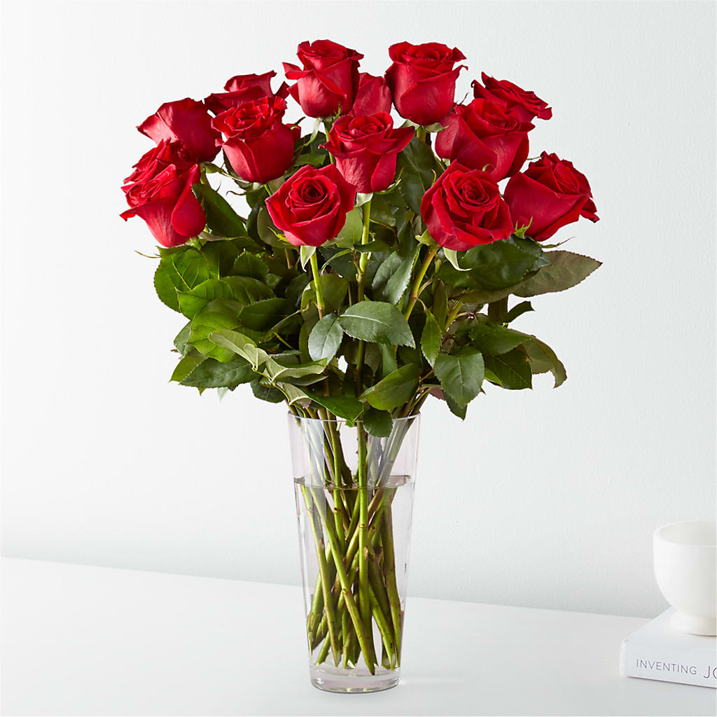Long Stem Red Rose Bouquet – Rainbow Floral, Lacey WA