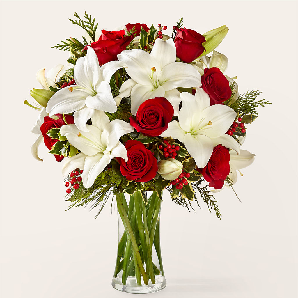 Sparkling Snowflakes Bouquet – Rainbow Floral, Lacey WA