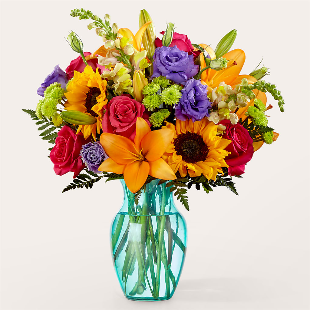 Double Rainbow Bouquet – Rainbow Floral, Lacey WA