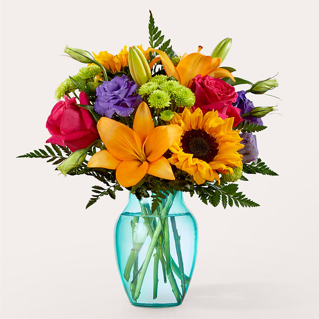 Double Rainbow Bouquet – Rainbow Floral, Lacey WA