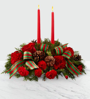 Holiday Classics Centerpiece – Rainbow Floral, Lacey WA