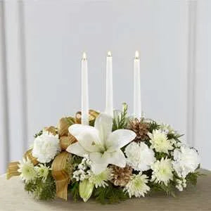 Season’s Glow Centerpiece – Rainbow Floral, Lacey WA
