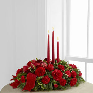 Lights of the Season Centerpiece – Rainbow Floral, Lacey WA