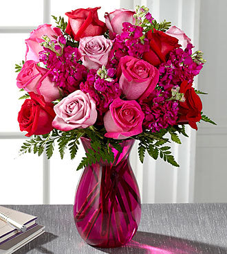 Pure Romance Rose Bouquet – Rainbow Floral, Lacey WA