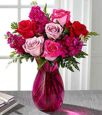 Pure Romance Rose Bouquet – Rainbow Floral, Lacey WA