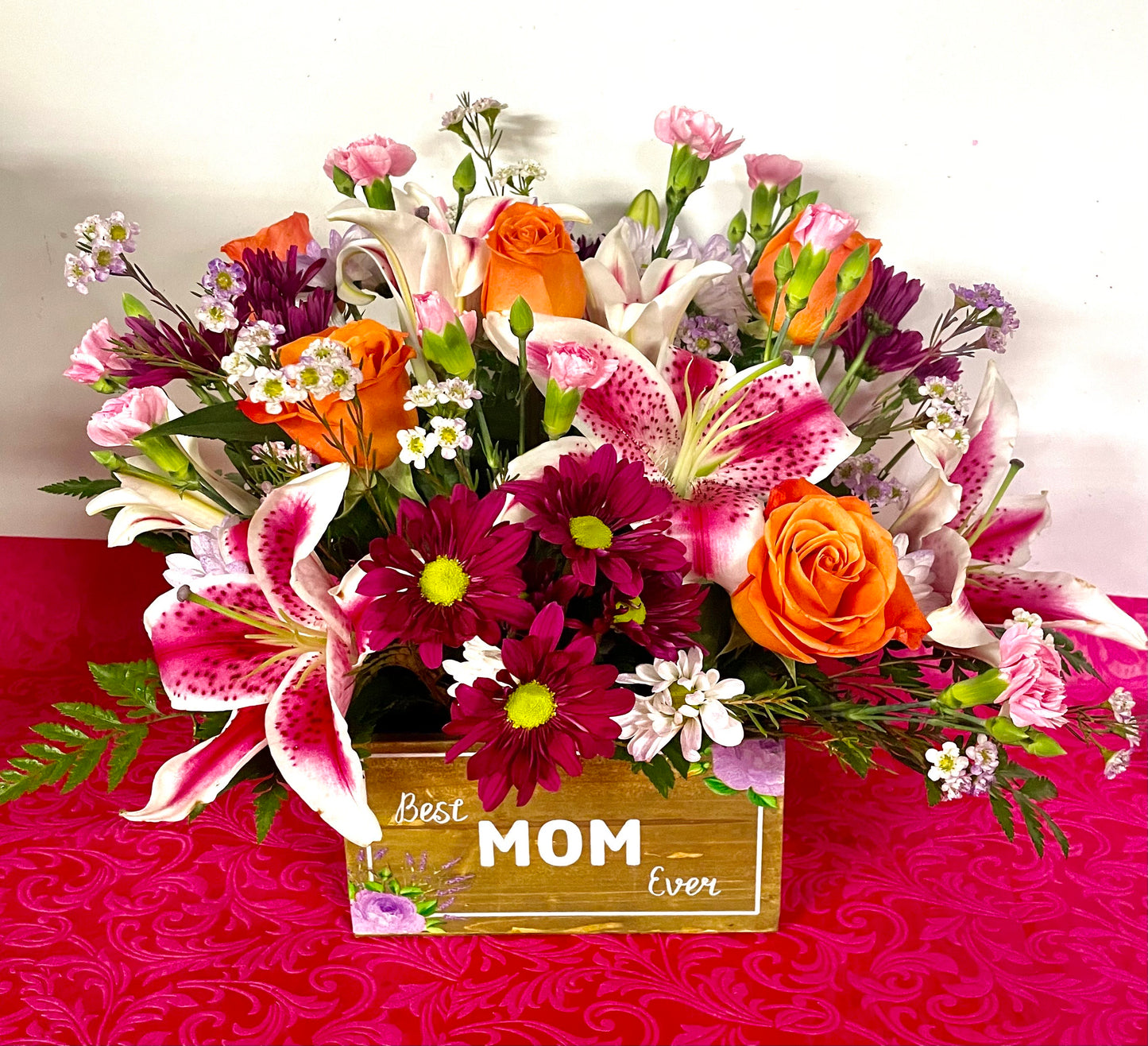 Best Mom Ever Box Bouquet