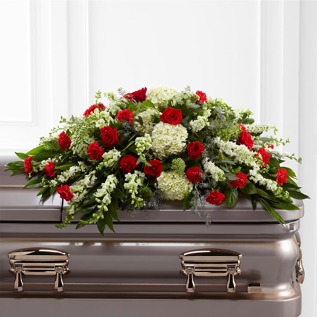 Sincerity Casket Spray – Rainbow Floral, Lacey WA