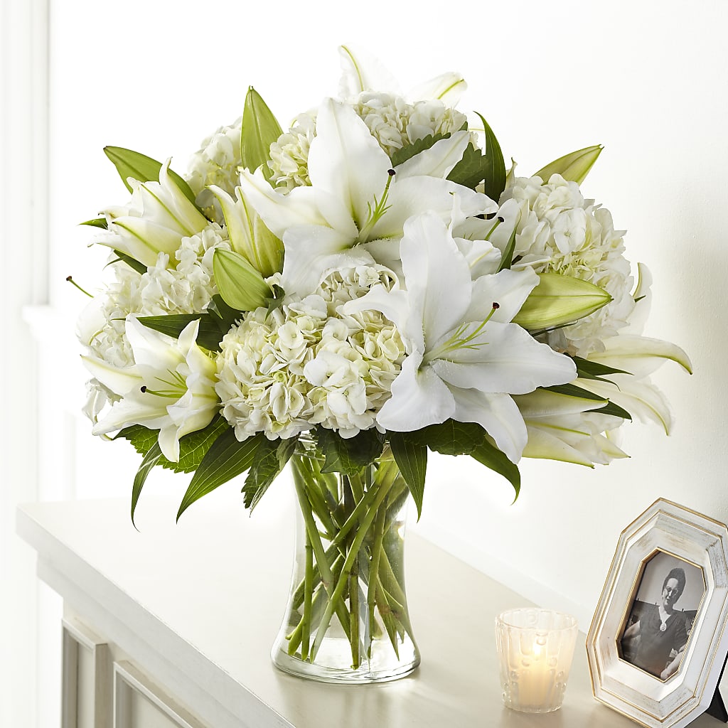 Compassionate Lily Bouquet – Rainbow Floral, Lacey WA