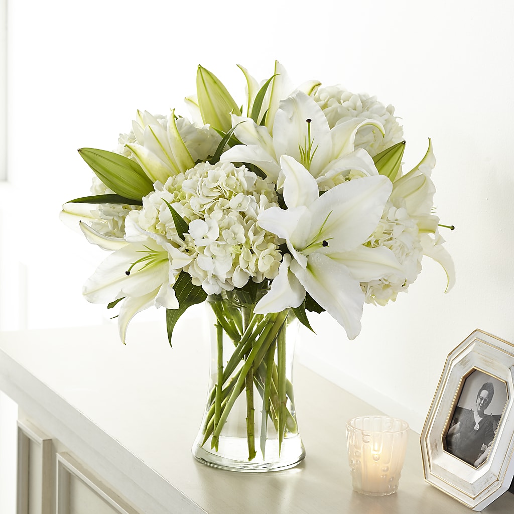Compassionate Lily Bouquet – Rainbow Floral, Lacey WA