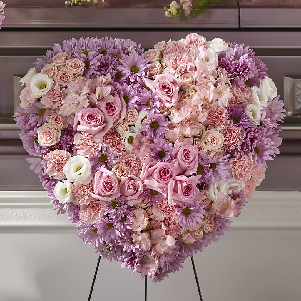 Heaven's Light Heart – Rainbow Floral, Lacey WA