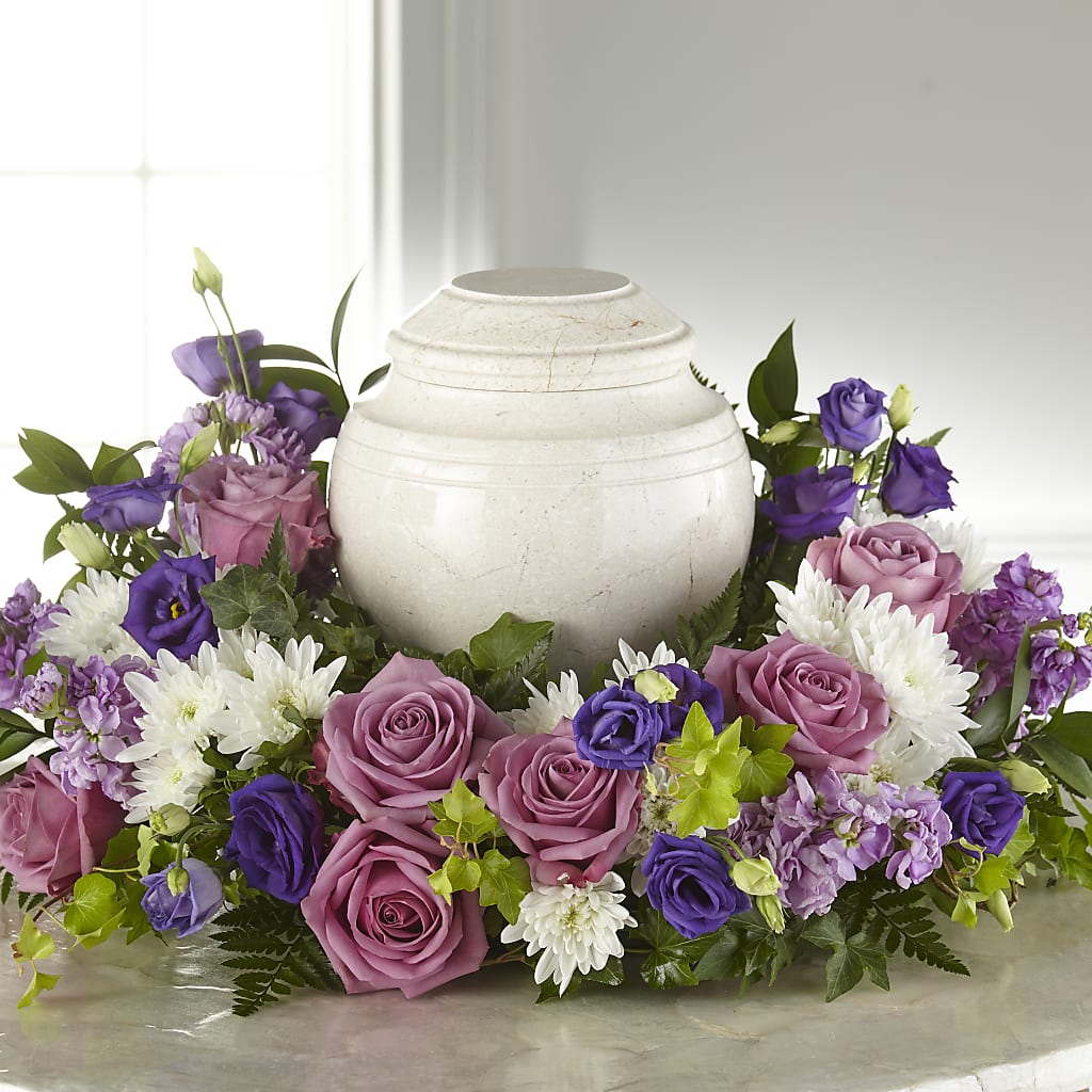 Blooming Sympathy Cremation Adornment – Rainbow Floral, Lacey WA