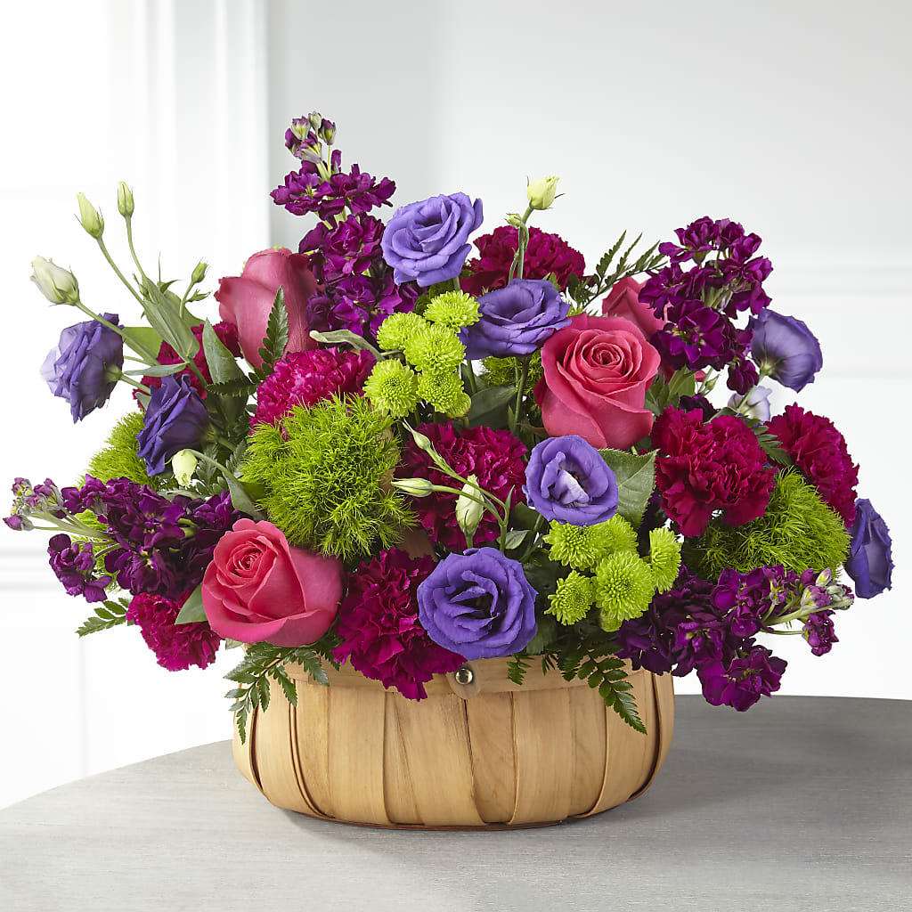 Serene Sanctuary Basket – Rainbow Floral, Lacey WA