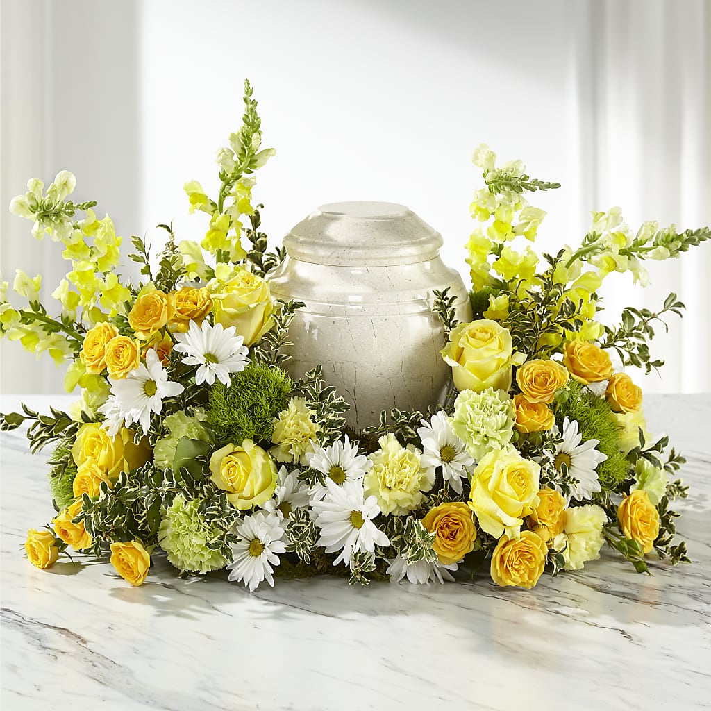 Graceful Love Cremation Adornment – Rainbow Floral, Lacey WA