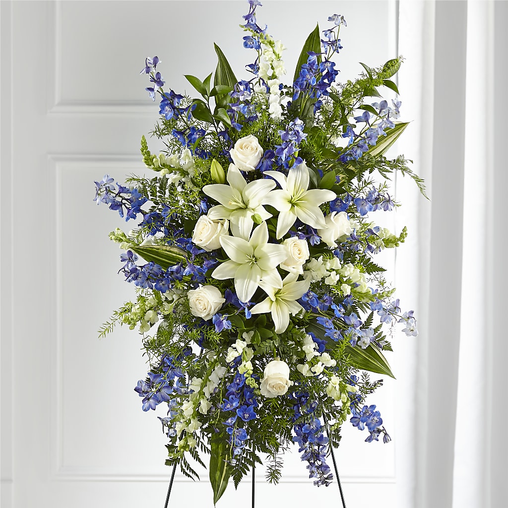 Faithful Friend Standing Spray – Rainbow Floral, Lacey WA