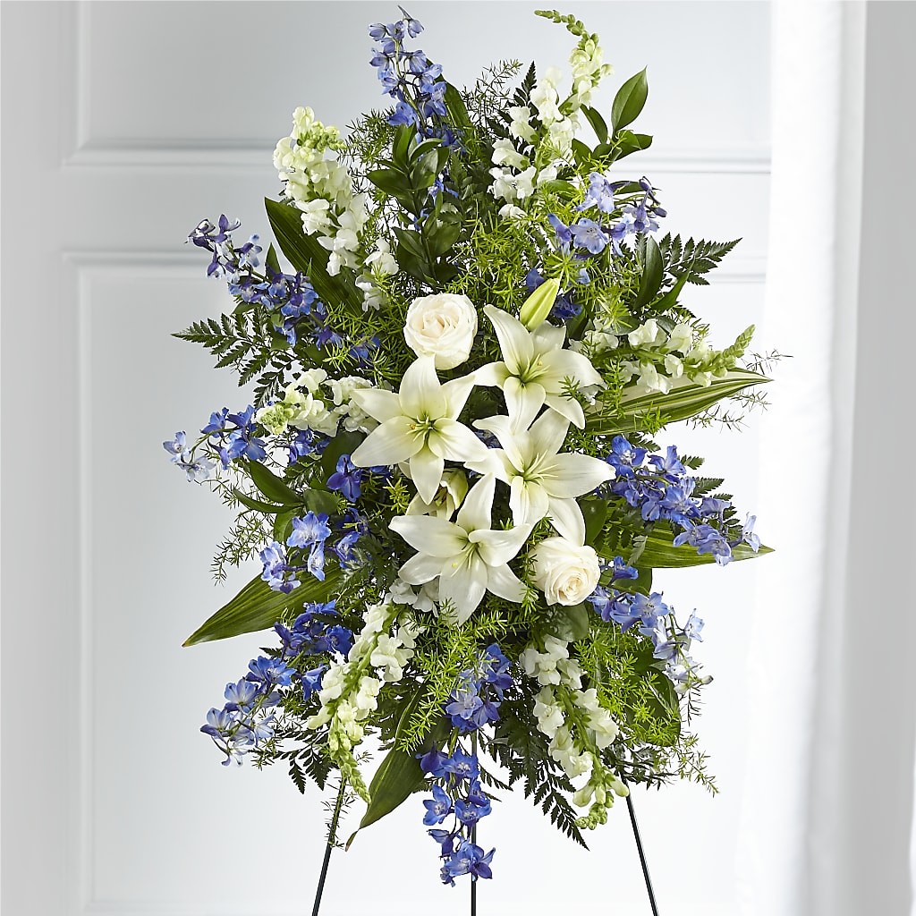 Faithful Friend Standing Spray – Rainbow Floral, Lacey WA
