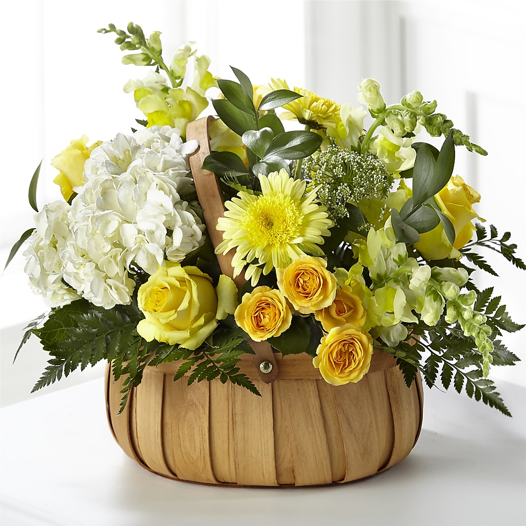 Rustic Remembrance Basket – Rainbow Floral, Lacey WA