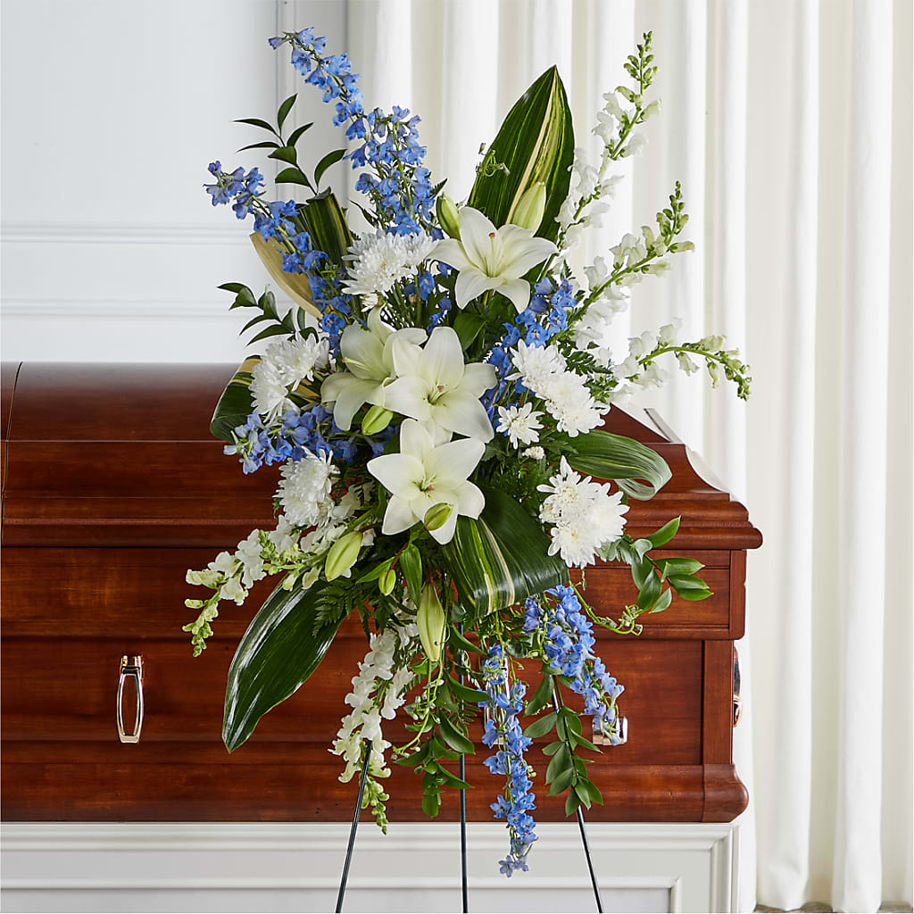 Eternal Impressions Standing Spray – Rainbow Floral, Lacey WA