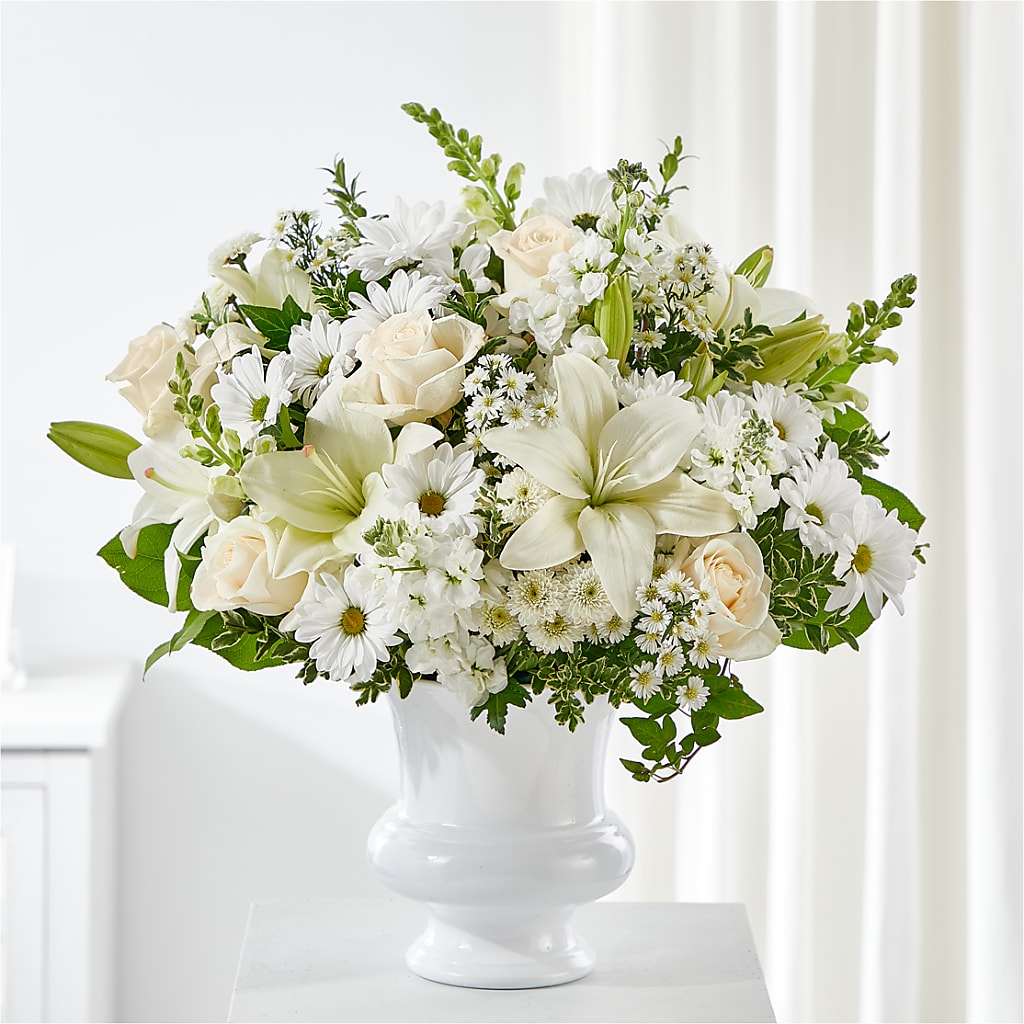 Uplifting Urn Arrangement – Rainbow Floral, Lacey WA