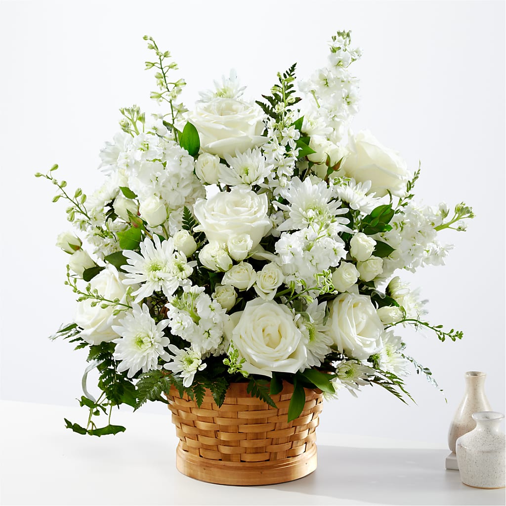 Heartfelt Condolences Arrangement – Rainbow Floral, Lacey WA