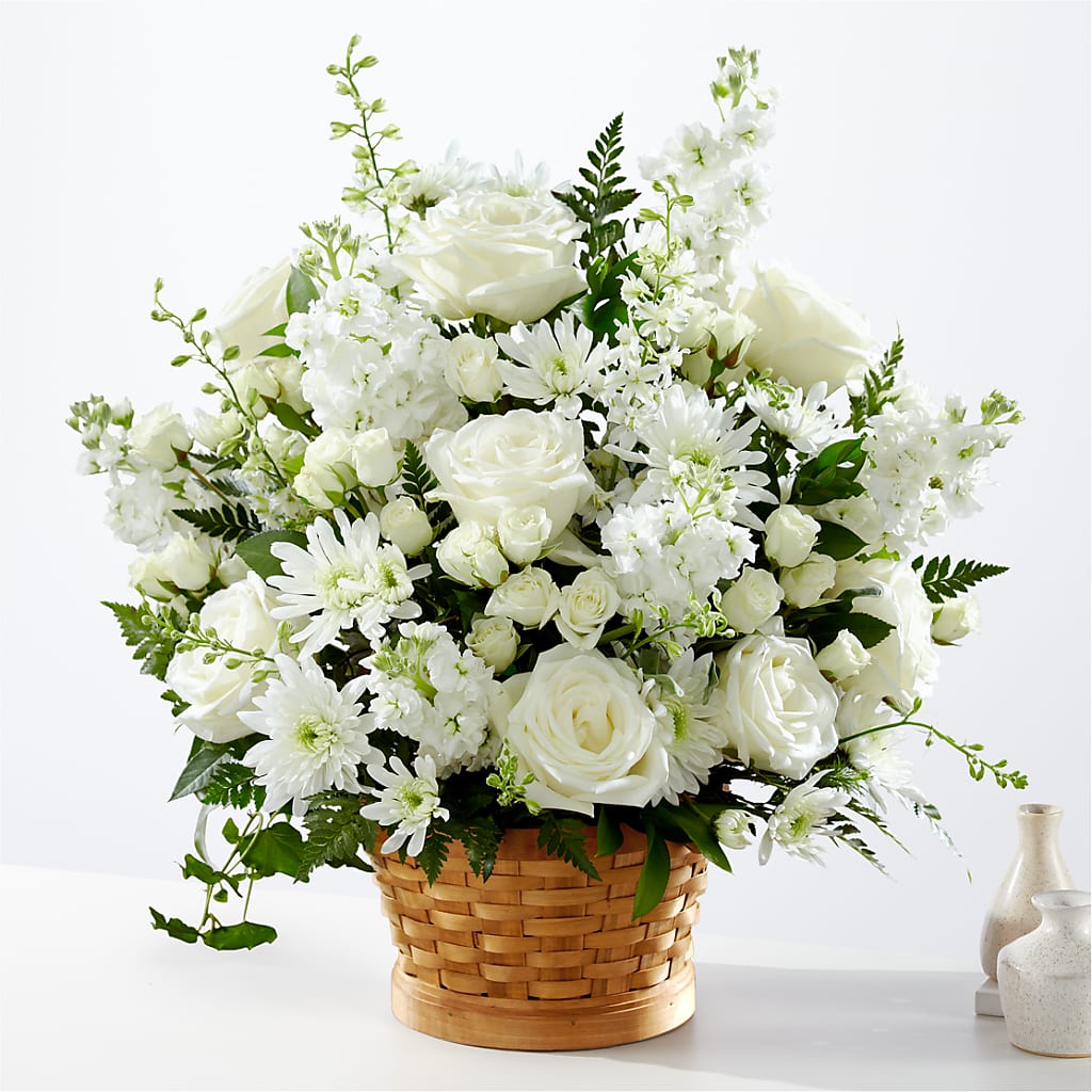 Heartfelt Condolences Arrangement – Rainbow Floral, Lacey WA