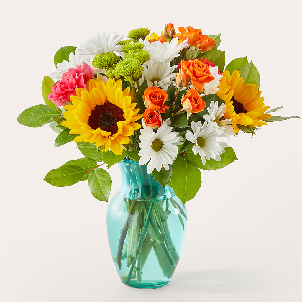Sun-drenched Blooms Bouquet – Rainbow Floral, Lacey WA