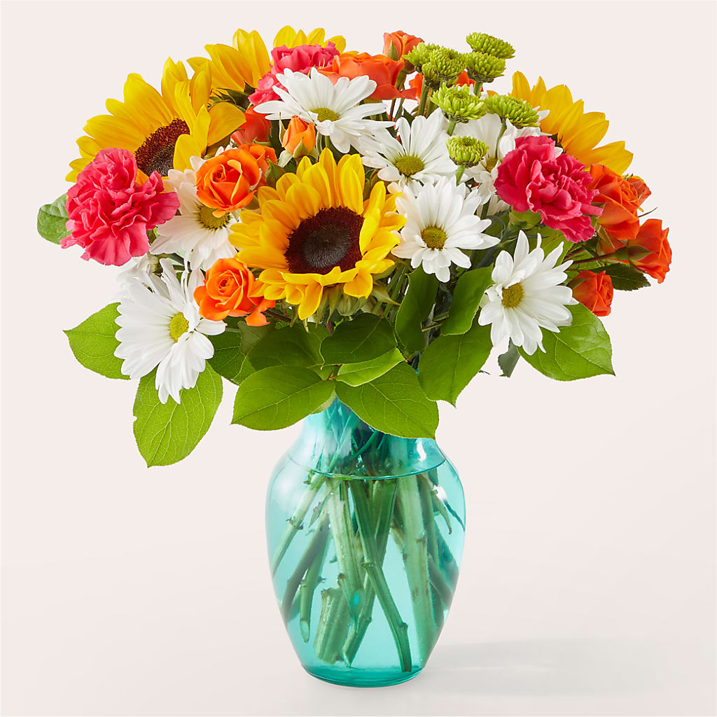 Sun-drenched Blooms Bouquet – Rainbow Floral, Lacey WA