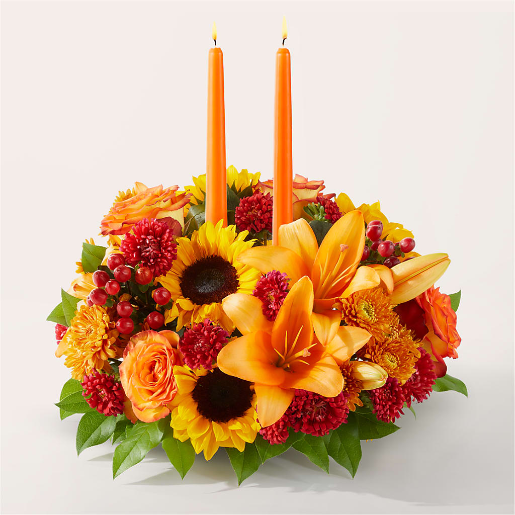 Grateful Centerpiece – Rainbow Floral, Lacey WA
