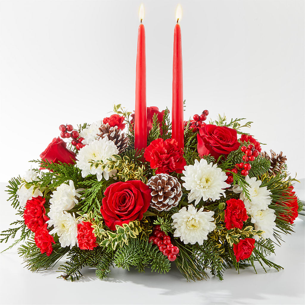 Holiday Soiree Centerpiece – Rainbow Floral, Lacey WA