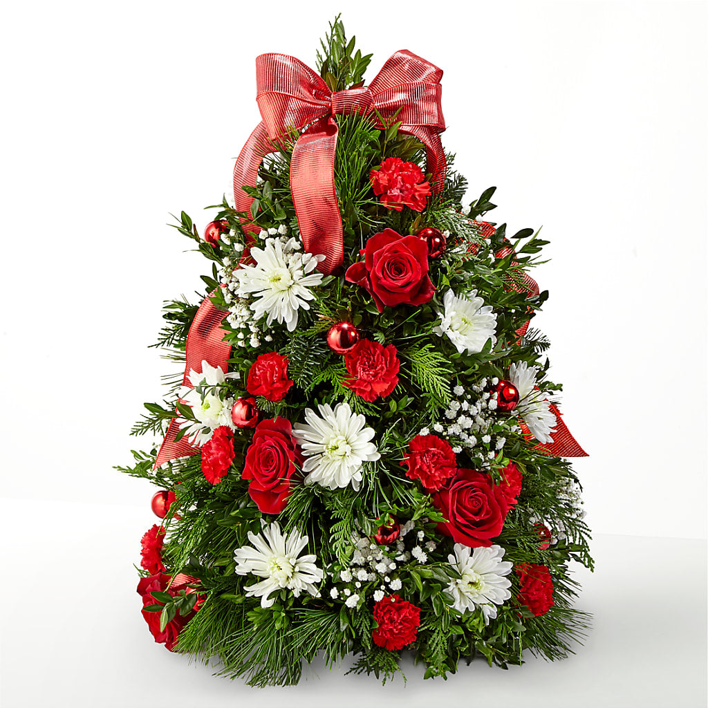 Make It Merry Tree – Rainbow Floral, Lacey WA