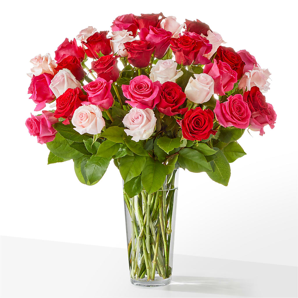 Charming Rose Bouquet – Rainbow Floral, Lacey WA