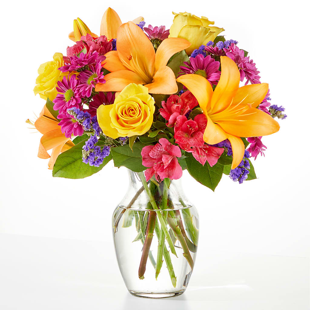 Colorful Visions Bouquet – Rainbow Floral, Lacey WA