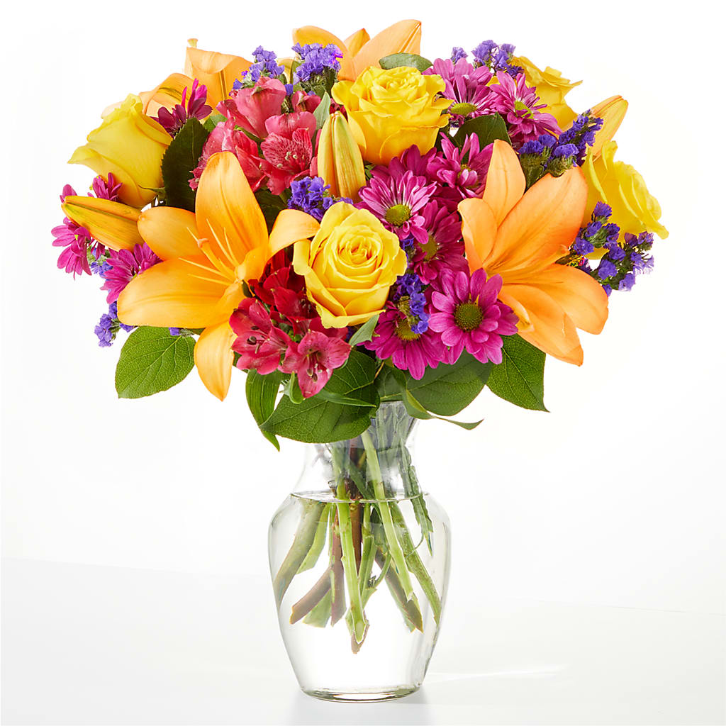 Colorful Visions Bouquet – Rainbow Floral, Lacey WA