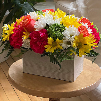 Sorbet Bouquet –  Rainbow Floral, Lacey WA