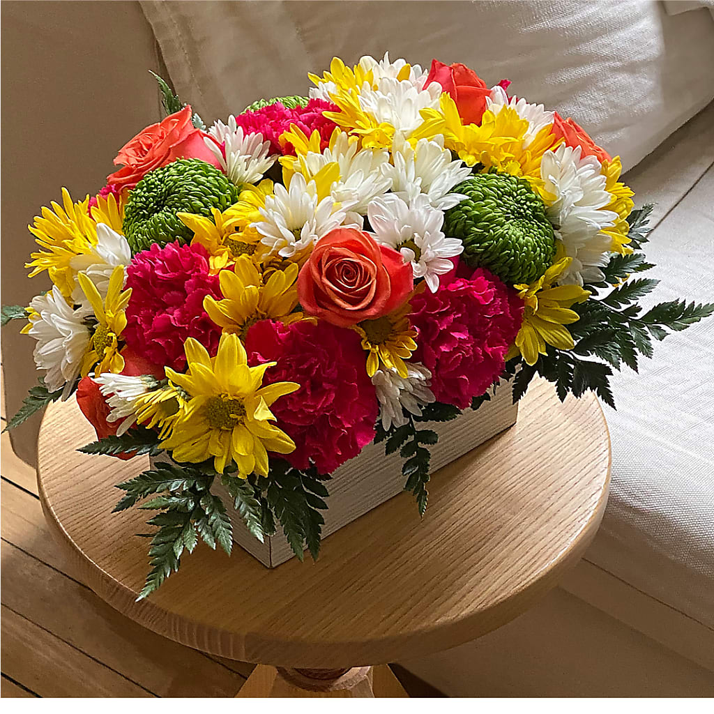 Sorbet Bouquet –  Rainbow Floral, Lacey WA