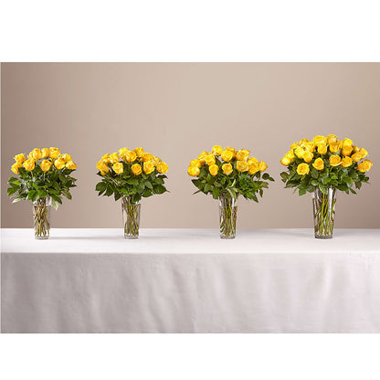 Long Stem Yellow Rose Bouquet –  Rainbow Floral, Lacey WA