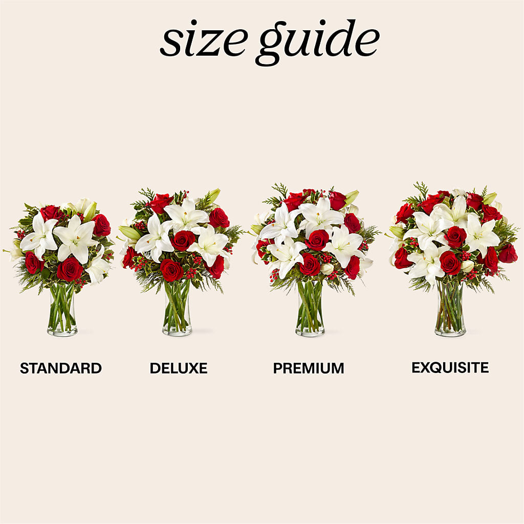 Sparkling Snowflakes Bouquet –  Rainbow Floral, Lacey WA