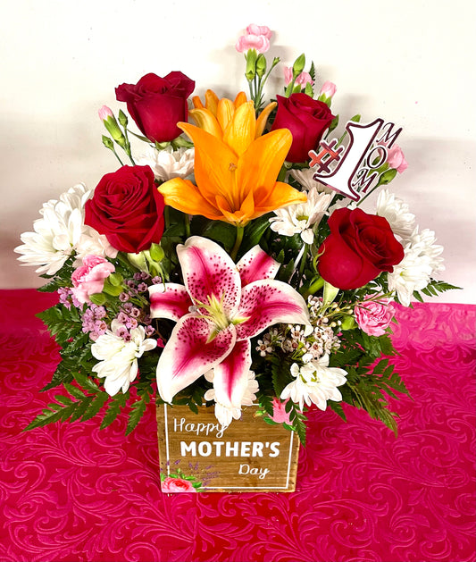 Mother's Day Box Bouquet