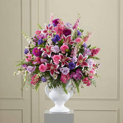 Peaceful Tribute Arrangement –  Rainbow Floral, Lacey WA