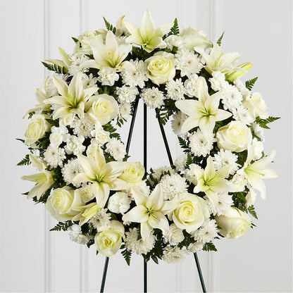 Treasured Tribute Wreath –  Rainbow Floral, Lacey WA
