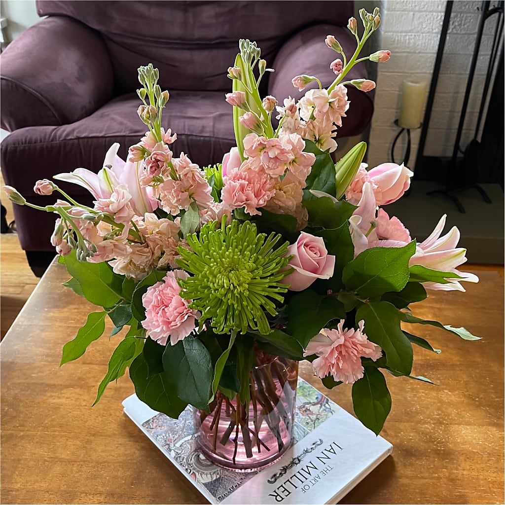 Pretty in Pink Bouquet –  Rainbow Floral, Lacey WA