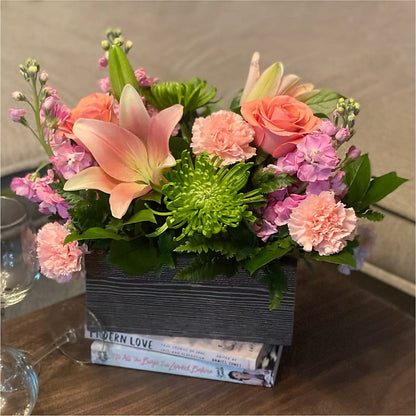Beautiful Spirit Basket –  Rainbow Floral, Lacey WA