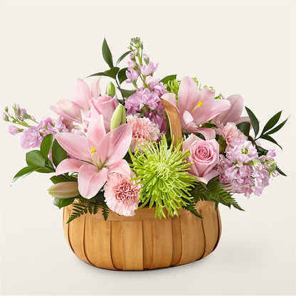 Beautiful Spirit Basket –  Rainbow Floral, Lacey WA