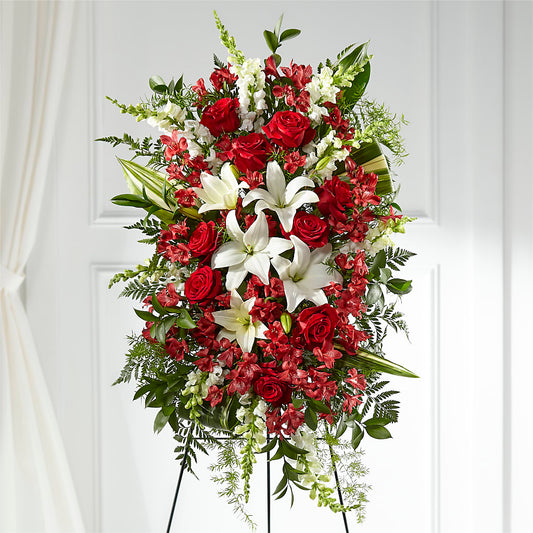 Everlasting Memory Standing Spray –  Rainbow Floral, Lacey WA