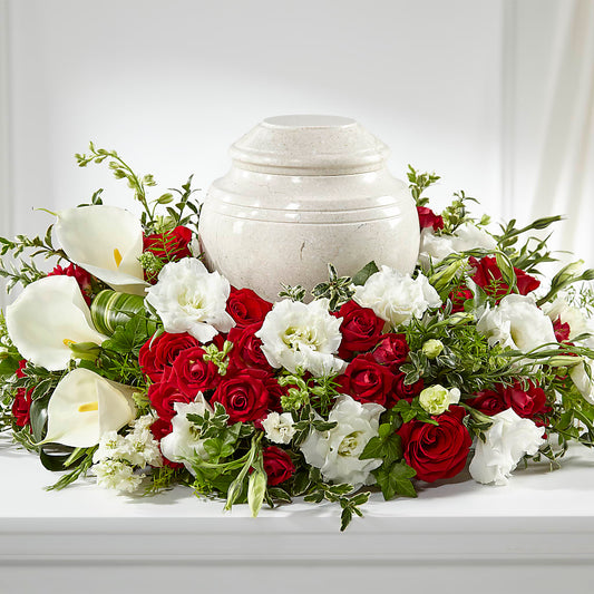 In My Memories Cremation Adornment –  Rainbow Floral, Lacey WA