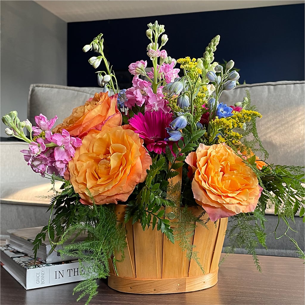 Garden of Life Basket –  Rainbow Floral, Lacey WA