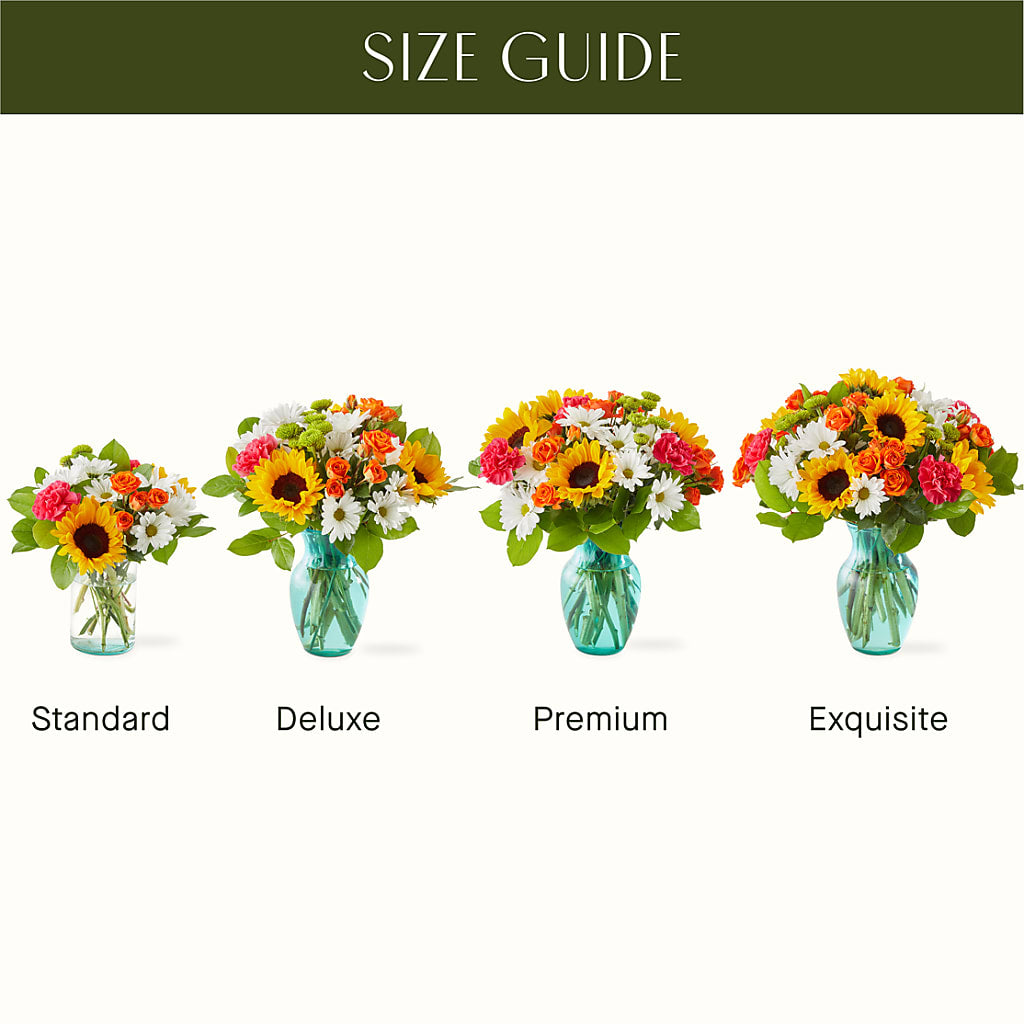 Sun-drenched Blooms Bouquet –  Rainbow Floral, Lacey WA
