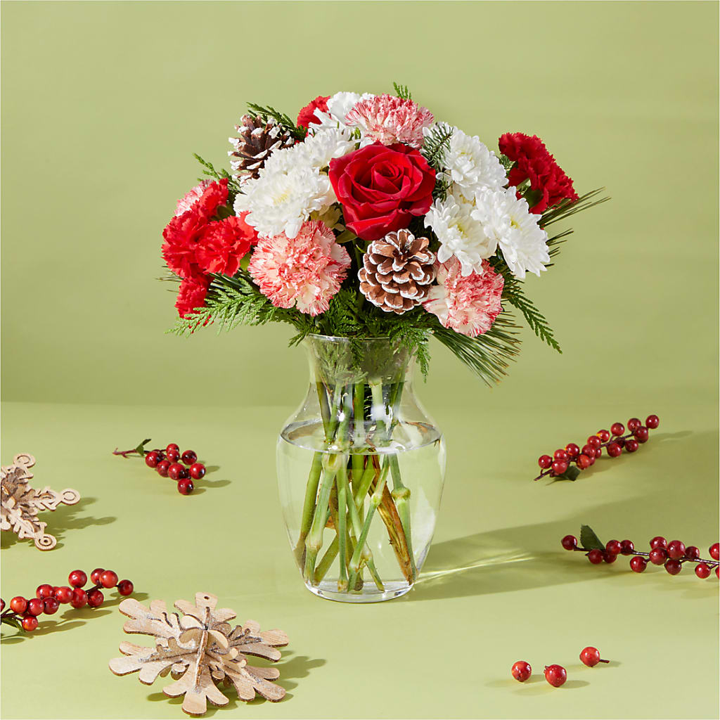 Candy Cane Lane Bouquet –  Rainbow Floral, Lacey WA