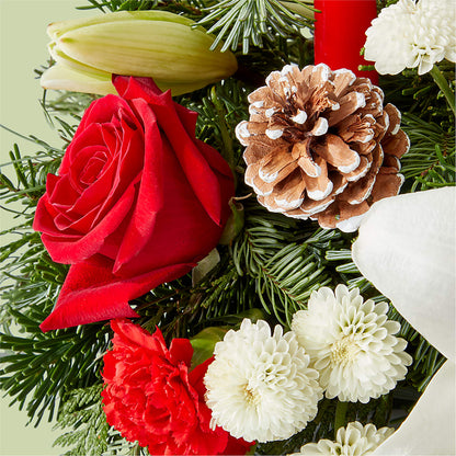 Seasonal Festivities Centerpiece –  Rainbow Floral, Lacey WA