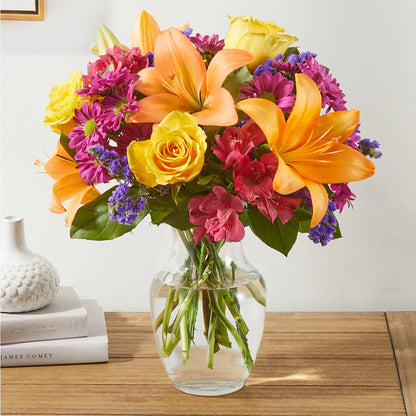 Colorful Visions Bouquet –  Rainbow Floral, Lacey WA